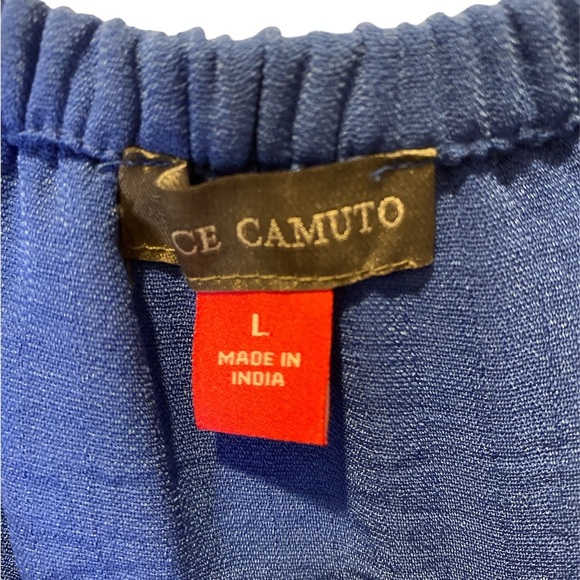 Vince Camuto ruffle top size L - Picture 2 of 4